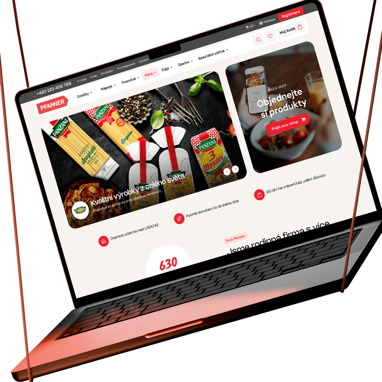 Atraktivní e-shop pro značku s tradicí