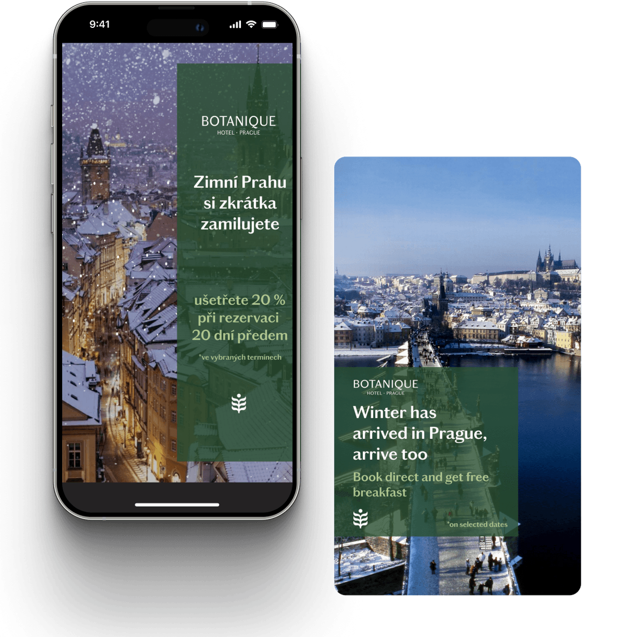 Marketing pro Botanique Hotel Prague